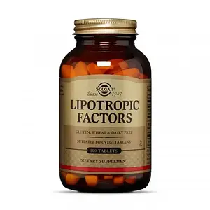 Solgar Lipotropic Factors 100 tab, Ліпотропний фактор