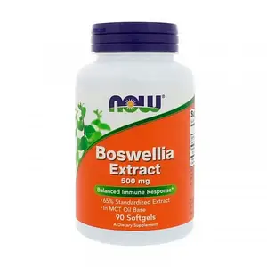 Босвелия Now Foods Boswellia extract 500 mg 90 softgels