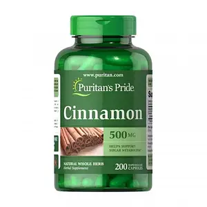 Кориця Puritan's Pride Cinnamon 500 mg 200 caps
