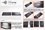 Задні килимки (2 шт, Stingray Premium) Premium - без запаху гуми для Peugeot Boxer 2006-2024 та рр, фото 2