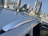 Рейлінги Lexus-дизайн (2 шт, сірі) для Toyota Land Cruiser Prado 150, фото 6