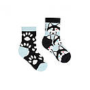 Шкарпетки різнопарні дитячі Sammy Icon Balto "Хаскі і сліди", фото 3