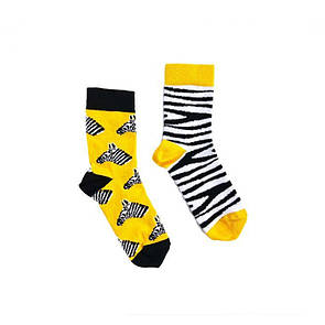 Дитячі шкарпетки Sammy Icon Marty з яскравим зебровим принтом