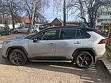 Бокові пороги OEM V1A (2 шт, алюміній) для Toyota Rav 4 2019-2024, фото 9