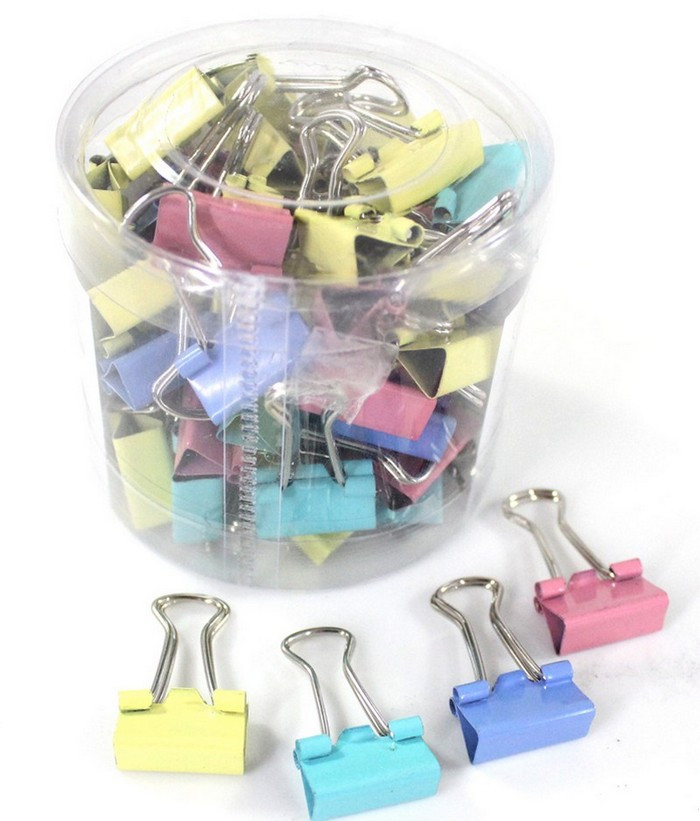 Біндер 15мм кольоровий А1006-3 (60)