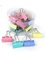 Біндер 41мм кольоровий А1002-3 (24)