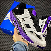 Кроссовки мужские Adidas Niteball Purple White