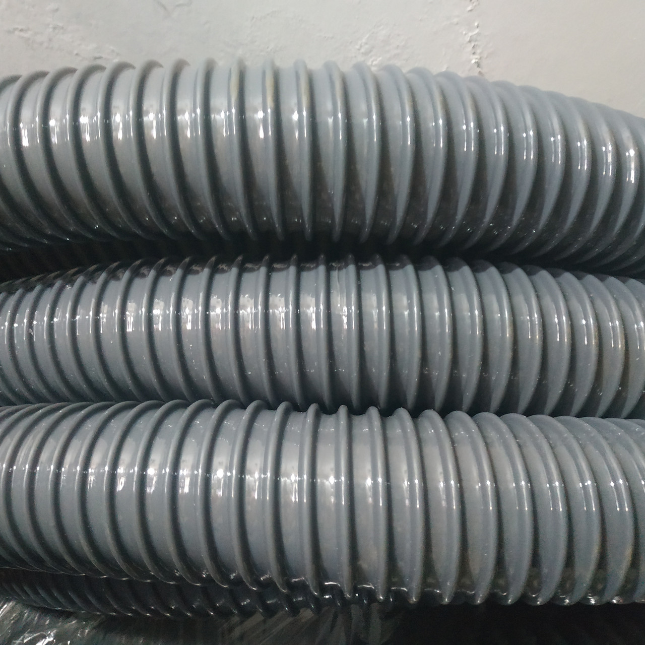 Гофра ПВХ, рукав на сівалку, шланг для аспірації, ф 45 мм (ID ...