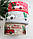 Стрічка новорічна 6,3 см "Машина з ялинкою" , срібло рулон 22,5 метрів, фото 4