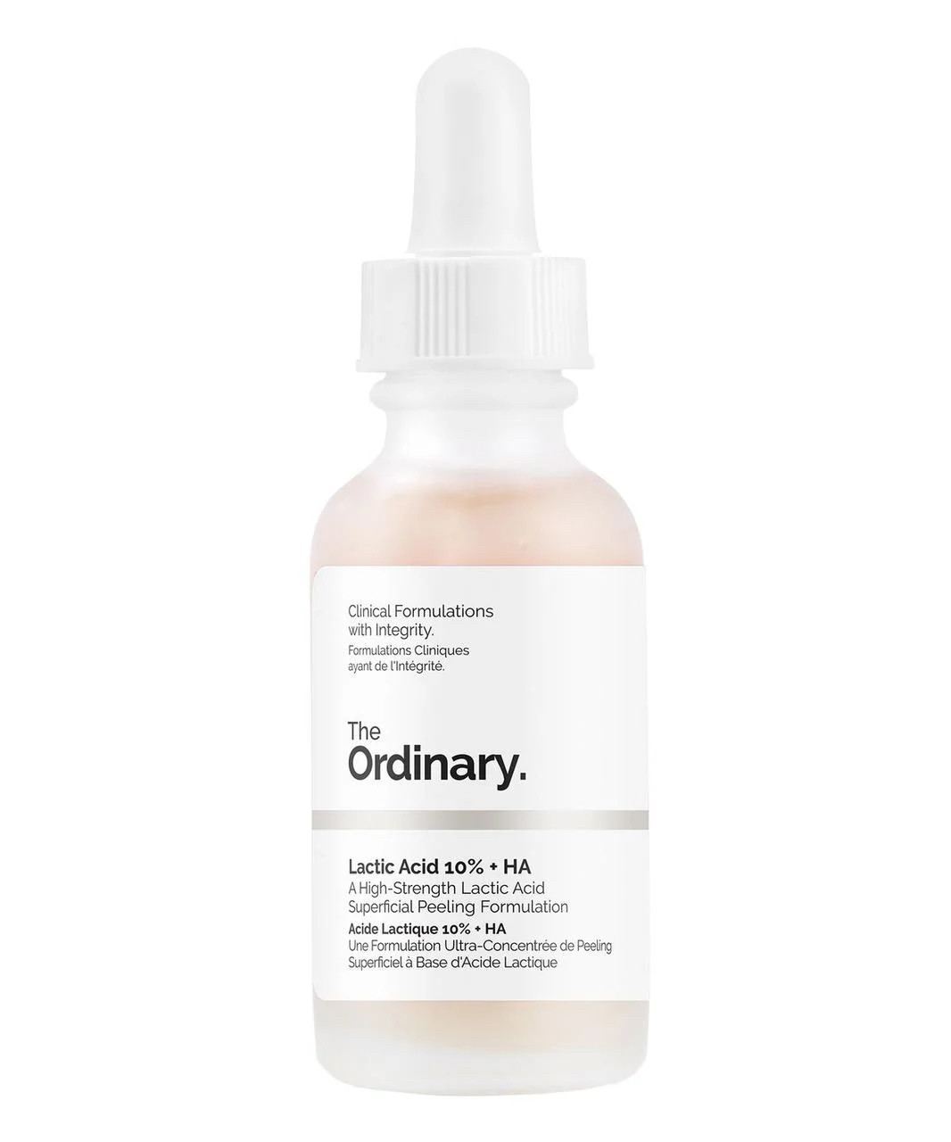 Пілінг з молочною та гіалуроновою кислотою The Ordinary Lactic Acid 10% + HA 30 ml