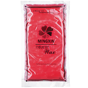 Парафин витаминизированный Mingxin Parafin Wax в брикете, 450 г красный