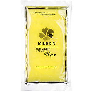 Парафин витаминизированный Mingxin Parafin Wax в брикете, 450 г желтый