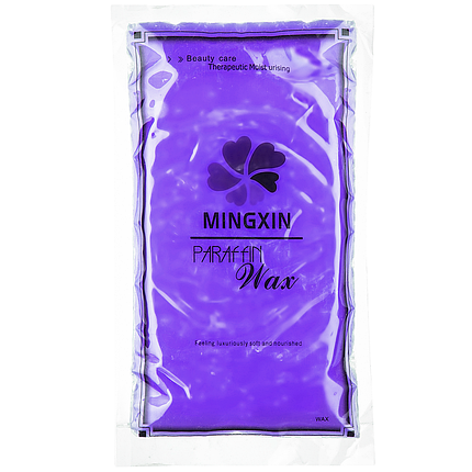 Парафін вітамінізований Mingxin Parafin Wax у брикеті, 450 г фіолетовий, фото 1