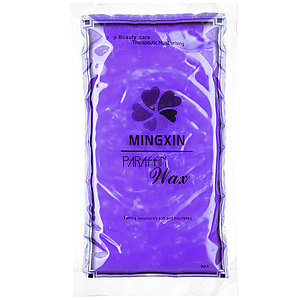 Парафін вітамінізований Mingxin Parafin Wax у брикеті, 450 г фіолетовий