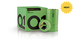 Високопродуктивна малярна стрічка Q1® 24 мм зелена