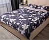 Постільна білизна Білі квіти, фото 2