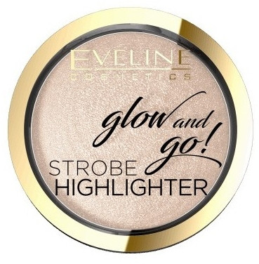 Хайлайтер для обличчя Eveline Cosmetics Glow and Go! Strobe Highlighter №01 Champagne 8,5 г