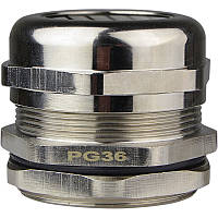 Кабельный ввод металлический АСКО-УКРЕМ PGM 36 для кабеля диаметром 22-33 мм IP67 (A0150050042)