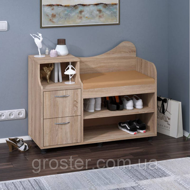 Тумба для взуття Б-2 Взуття із сидінням, фото 1