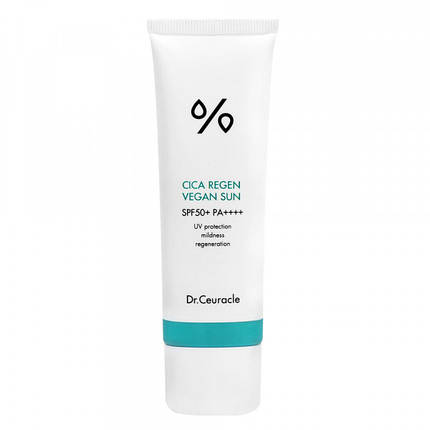 Сонцезахисний крем з центелою Dr.Ceuracle Cica Regen Vegan Sun SPF 50+ PA++, 50 мл, фото 1