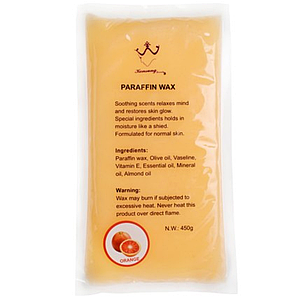 Парафін вітамінізований в брикеті Paraffin Wax, 450 г апельсин