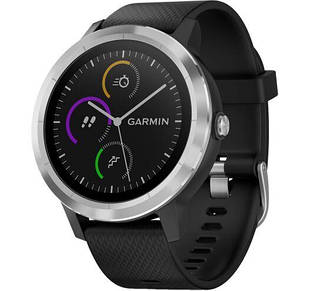 Смарт-годинник Garmin Vivoactive 3 Black with Stainless Hardware (010-01769-01)