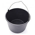 Відро будівельне 16 л пластикове. Відро господарське з мірною шкалою, фото 2