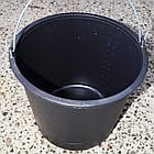 Відро будівельне 16 л пластикове. Відро господарське з мірною шкалою, фото 4