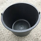 Відро будівельне 16 л пластикове. Відро господарське з мірною шкалою, фото 5