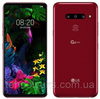 Смартфон LG G8 ThinQ (G820N) 6/128Gb Red, 1sim, 16+12+12/8 Мп, 6,1" P-OLED, Snapdragon 855, 3500 mAh, фото 1