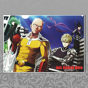 Плакат Аніме Onepunchman 02