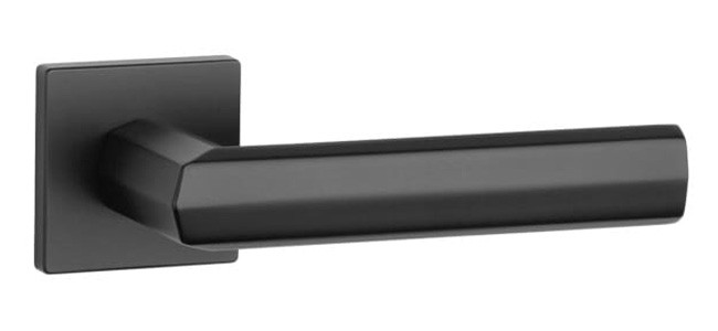 Чорна дверна ручка Aprile AS Fresia Q 7S (Польща)