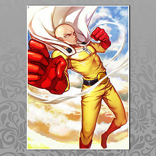 Плакат Аніме Onepunchman 07