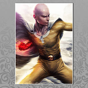 Плакат Аніме Onepunchman 08