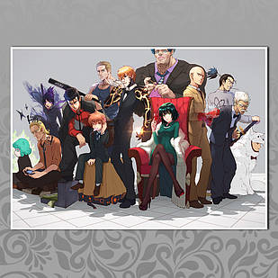 Плакат Аніме Onepunchman 11