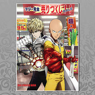 Плакат Аніме Onepunchman 14