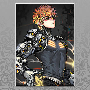 Плакат Аніме Onepunchman 18