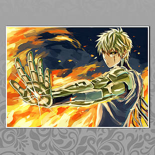 Плакат Аніме Onepunchman 20