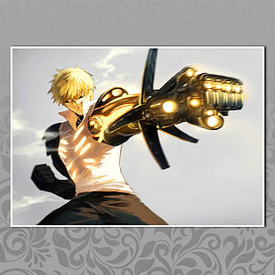 Плакат Аніме Onepunchman 21