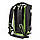 Рюкзак водонепроникний XLC, 61 x 16 x 24 см, неоново-зелений (AS), фото 5