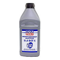 Жидкость тормозная ДОТ 4 Liqui Moly Bremsflüssigkeit SL6 DOT 4 1л (21168)