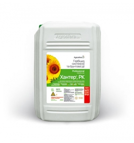 Гербіцид ґрунтової дії Хантер, РК (імазапір, 15г / л., Імазамокс, 33г / л) 10 л