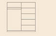 Шафа 4ДЗ Лілея нова дуб гранж колоніальний/антрацит (Світ Меблів), фото 4