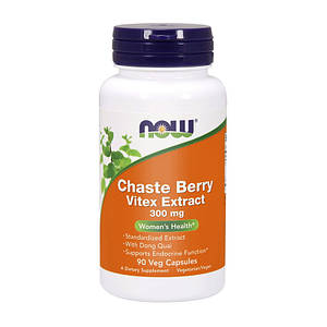 Донг Квай та Авраамове дерево Нові Foods Chaste Berry Vitex Extract 300 mg