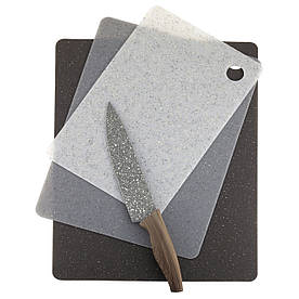 Набір обробних дощок Kamille 3шт KM-10074