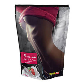 Протеїн Power Pro Femine Protein, 1 кг - Полуниця з вершками