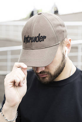 Кепка Intruder чоловіча | жіноча хакі брендовий big logo + Фірмовий подарунок, фото 2