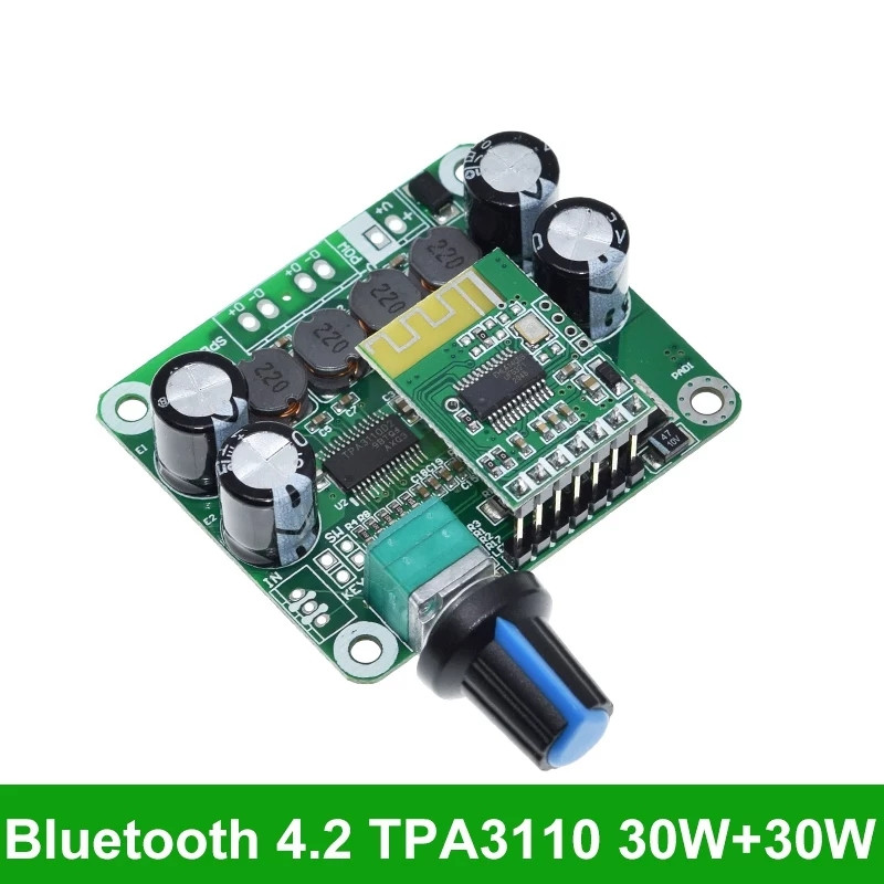 Bluetooth 4.2 стереопідсилювач TPA3110 2x30 Вт