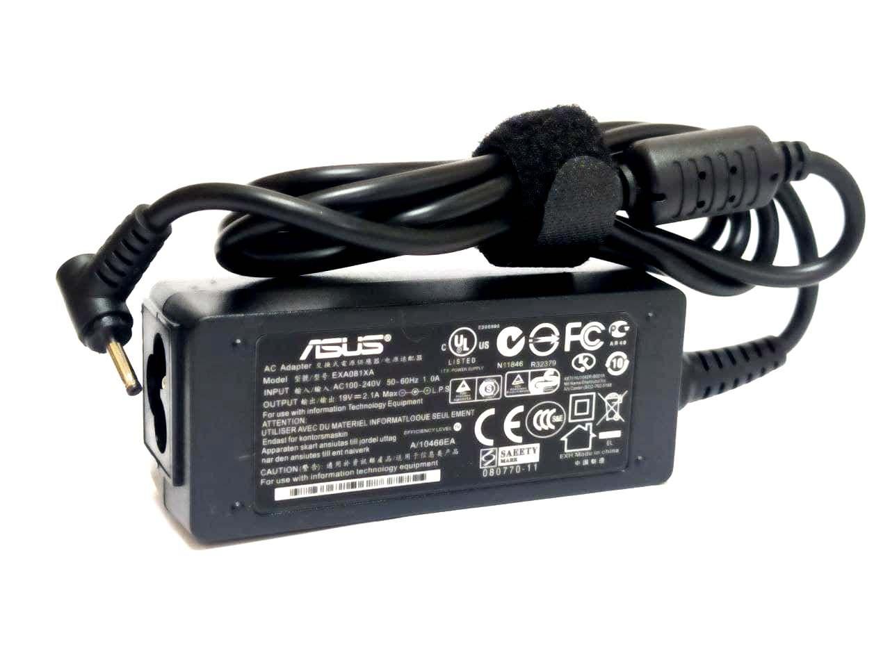 Зарядное устройство для нетбука Asus Eee PC 1018p 19V 2.1A 40W 2.5х0.7 - фото 1 - id-p557567788
