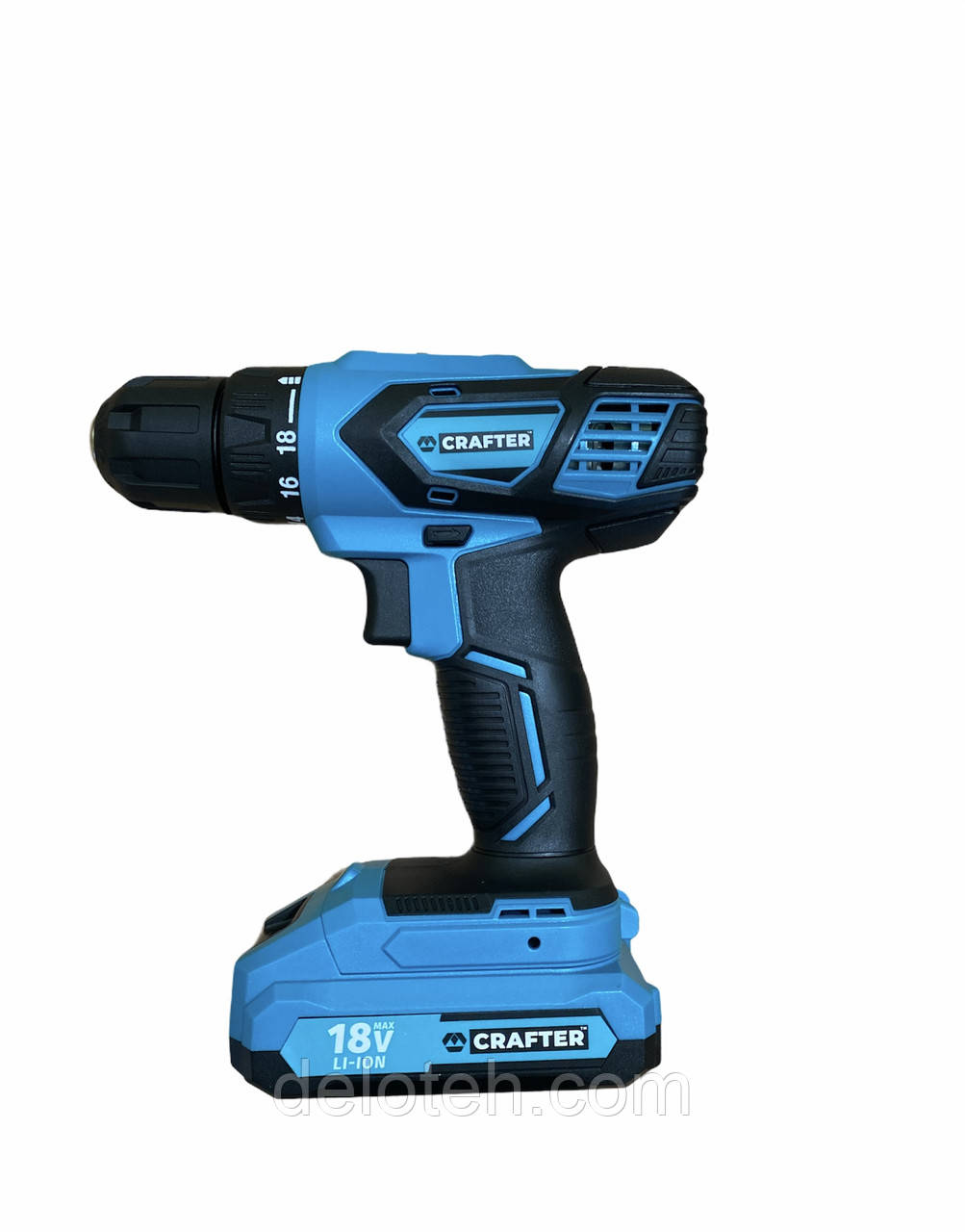 Шурупокрут акумуляторний CRAFTER RTD2-18/2, фото 1